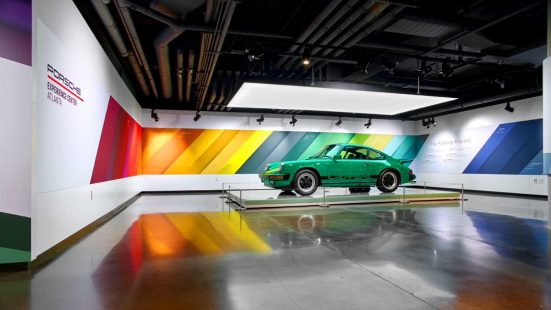 “Colors of Porsche” adorn Porsche Experience Center Atlanta